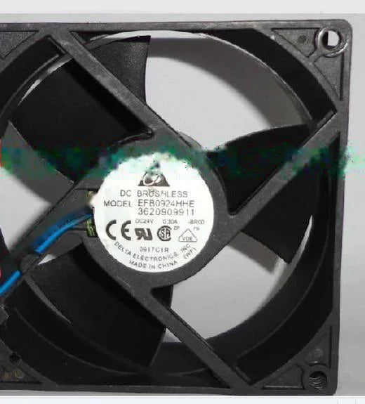 1pc new fan EFB0924HHE -BR00 24V 0.30A DELTA 9038 freeship