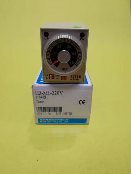 New  FOTEK   time relay  H3-M1-220V  free shipping