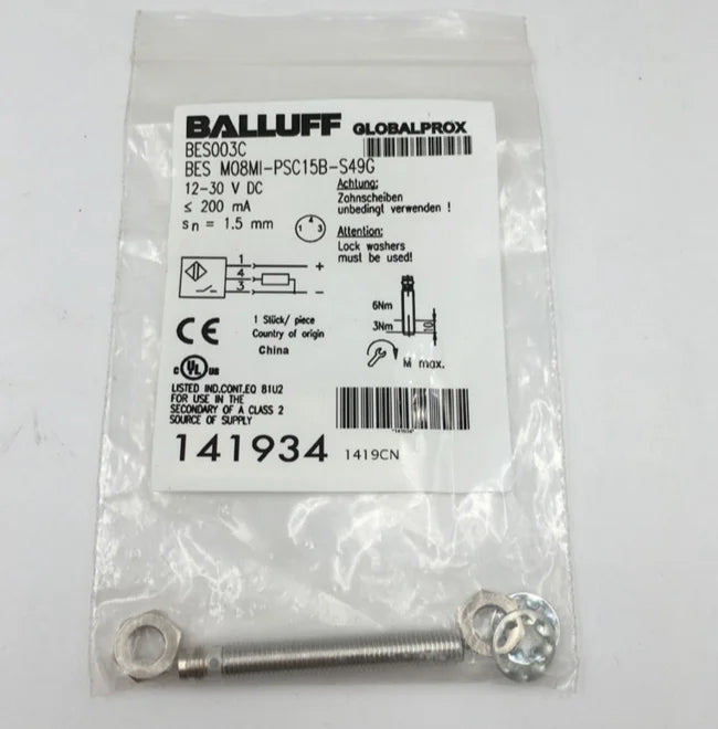 BES M08MI-PSC15B-S49G 1PC New BALLUFF Sensor free ship