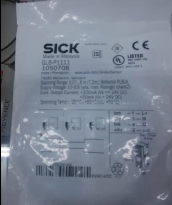 GL6-P1111 GL6P1111 New SICK photoelectric sensor free shipping