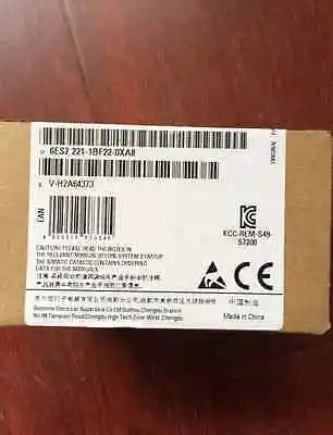6ES7221-1BF22-0XA8 6ES7 221-1BF22-0XA8 1PC New Siemens free ship