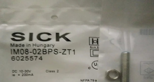 IM08-02BPS-ZT1 IM0802BPSZT1 1PC NEW SICK Photoelectric Switch free ship