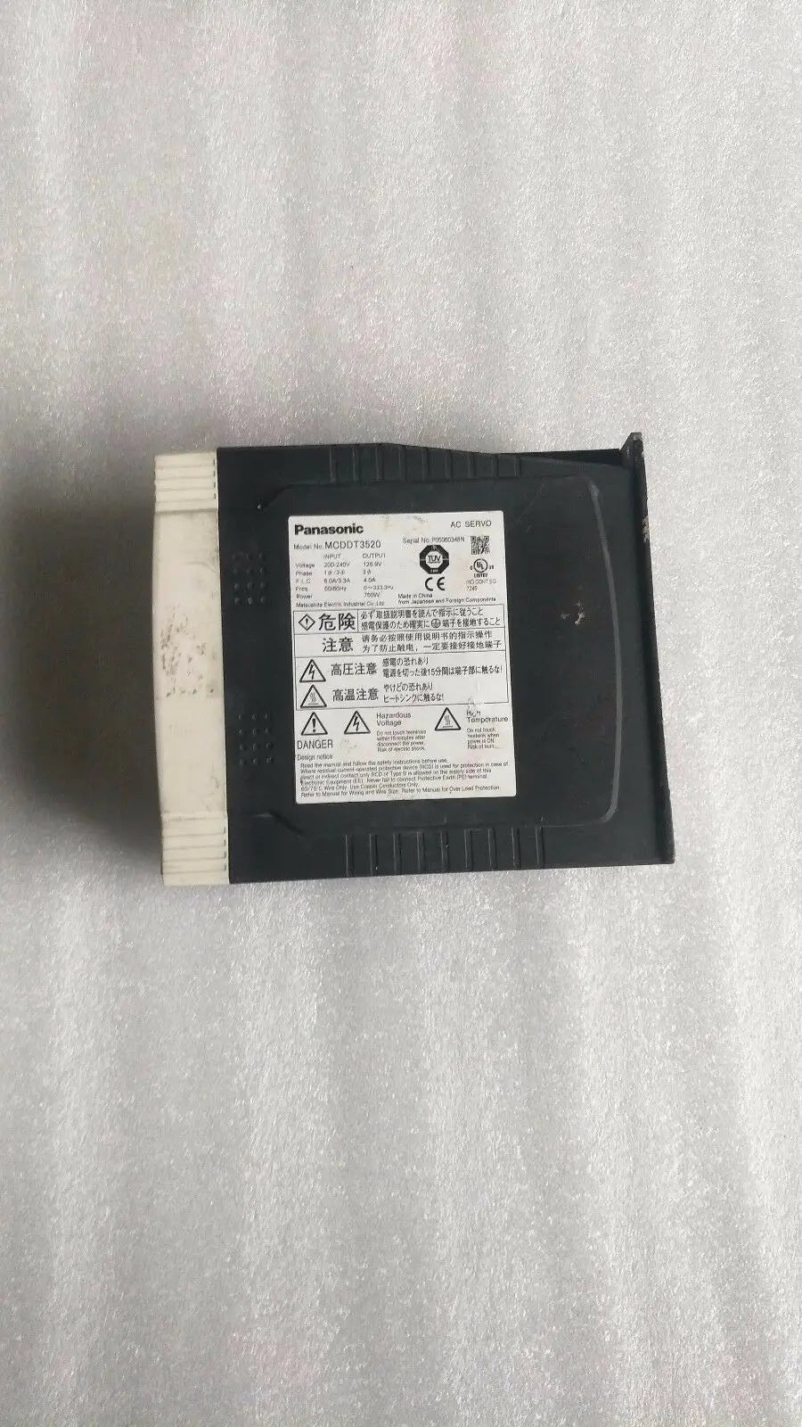 MCDDT3520 MCDDT3520 Servo Drives Tested Panasonic Used