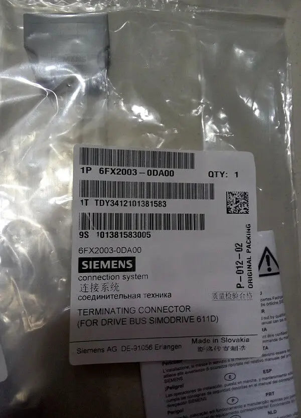 New   2pcs Siemens Connector 6FX2003-0DA00  free shipping