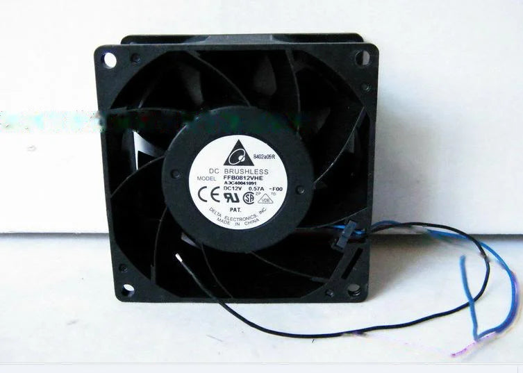 1pc new fan FFB0812VHE DC12V 0.57A DELTA 80*80*38 freeship