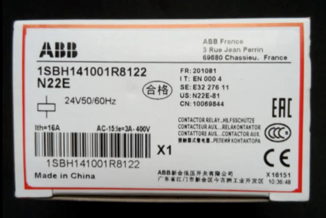 N22E 1PC NEW ABB Contactor Relay free ship