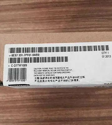 1PC New in box SIEMENS 6ES7 331-7PF01-0AB0 6ES7331-7PF01-0AB0