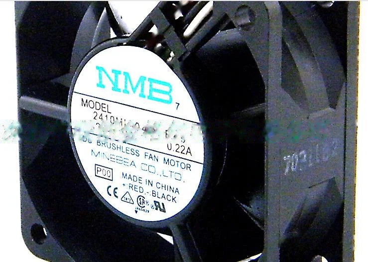 1pc new fan 2410ML-04W-B49 DC12V 0.22A NMB 60*60*25 freeship