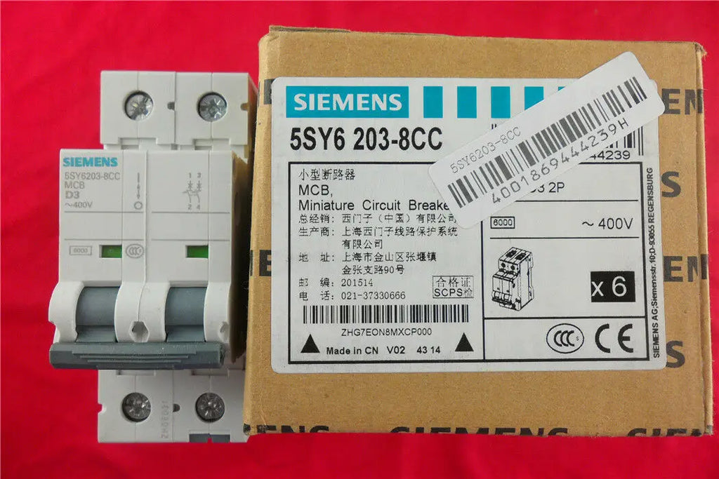 1pc      Siemens  2P  3A  5SY6203-8CC  circuit  breaker  free shipping