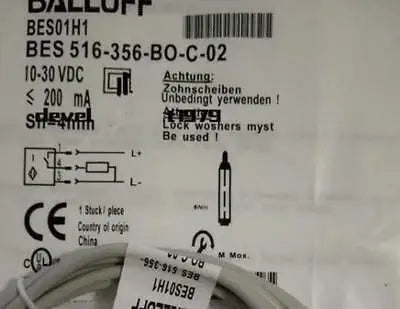 516-356-B0-C-02 1pc NEW BALLUFF BES SENSOR