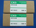 4F210-08 4F21008 NEW CKD solenoid valve AC110V free ship