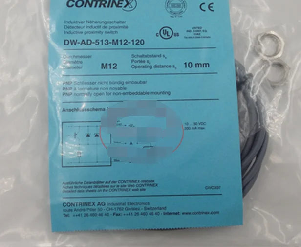 New CONTRINEX DW-AD-513-M12-120 Proximity switch sensor free shipping