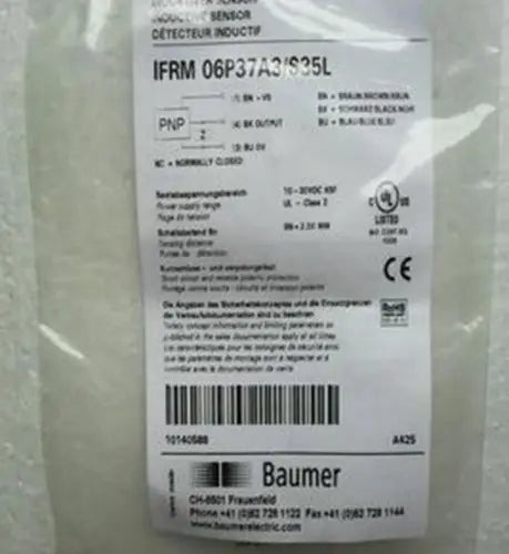 New  Baumer  proximity switch  IFRM 06P37A3/S35L  free shipping