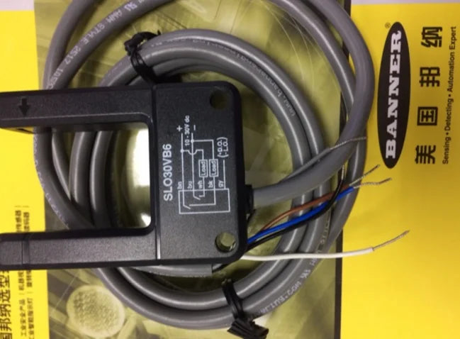SLO30VB6 1PC New BANNER Photoelectric Switch Sensor free ship