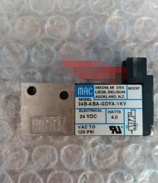 1PC Used MAC 34B-ABA-GDFA-1KV free shipping