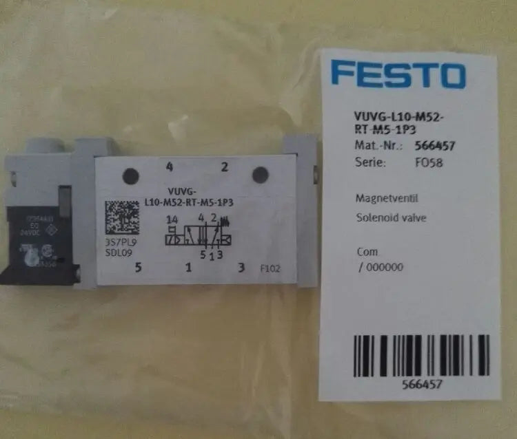 New in box Festo VUVG-L10-M52-RT-M5-1P3 566457