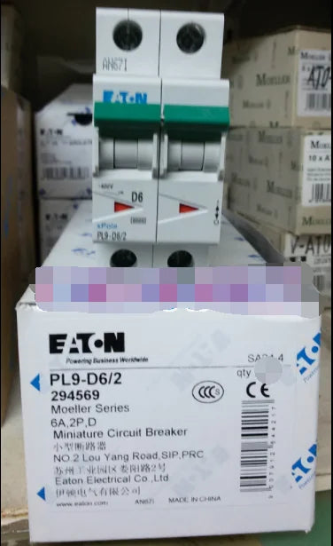 1PC  NEW   EATON  MOELLER   PL9-D6/2   free shipping