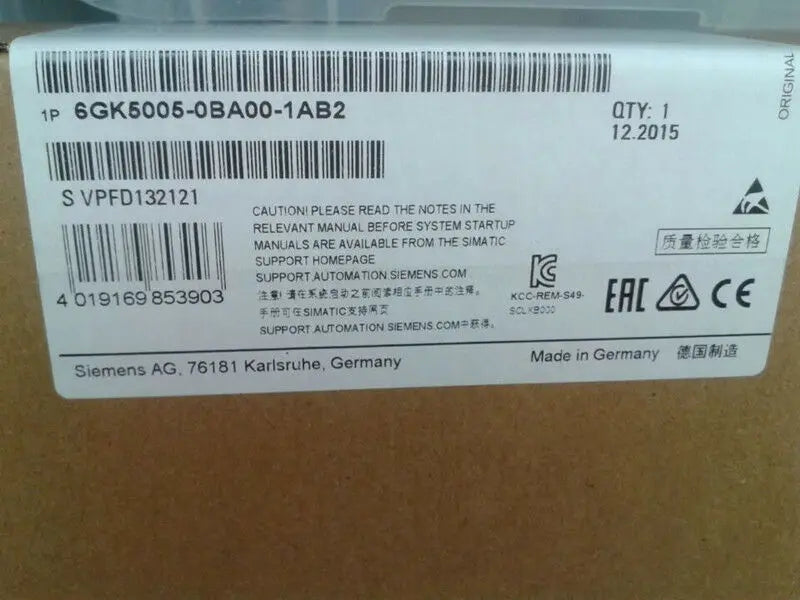 New  Siemens  6GK5 005-0BA00-1AB2   6GK5005-0BA00-1AB2   free shipping