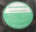 1pc new fan TOYO T15 18/17W 110/120V 120*120*38 freeship