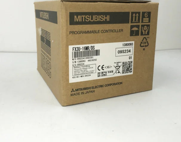 FX3U-16MR/DS FX3U-16MR-DS 1PCS NEW Mitsubishi PLC free shipping