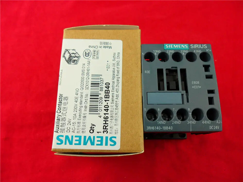 1pc     Siemens   3RH6140-1BB40  Intermediate  relay   free shipping