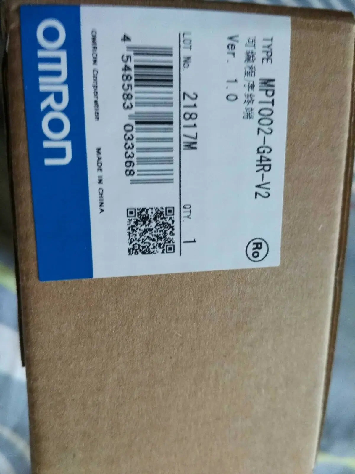NEW  Omron MPT002-G4R-V2  free shipping