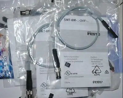 Festo 3-PIN Proximity Switch SMT-8M-PS-24V-K-0.3-M8D 100MA