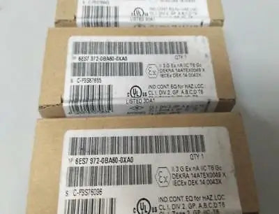 1PC new  in box Siemens PLC  6ES7194-4CA00-0AA0 6ES7 194-4CA00-0AA0