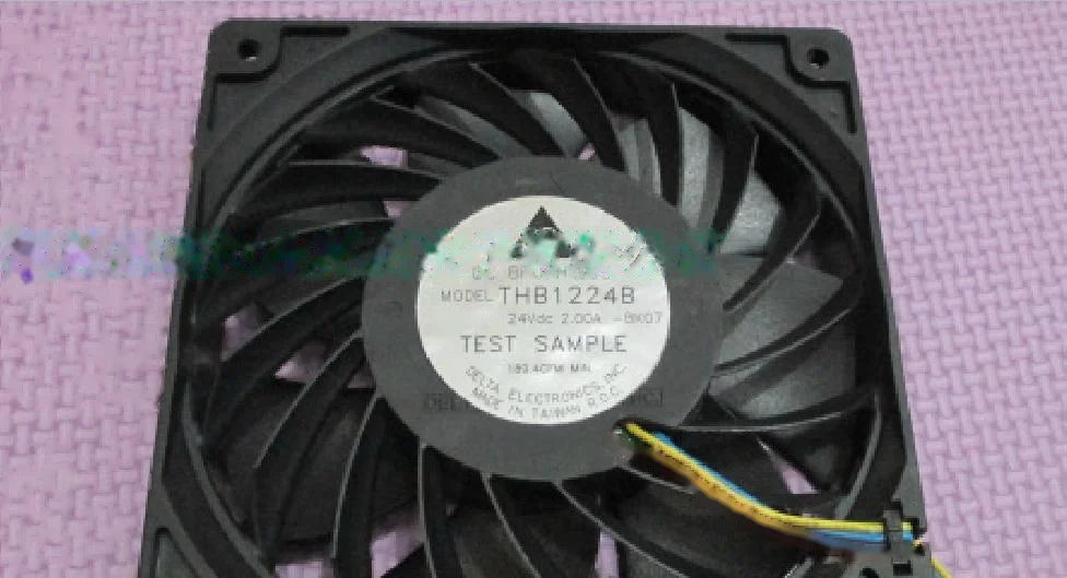 1pc new fan THB1224B -BK07 24V 2.00A DELTA 120*25 freeship
