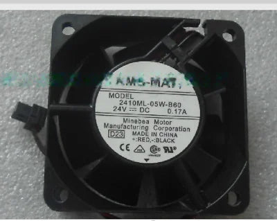 1pc fan new 2410ML-05W-B60 -EQ5 NMB 24V 0.17A 606025