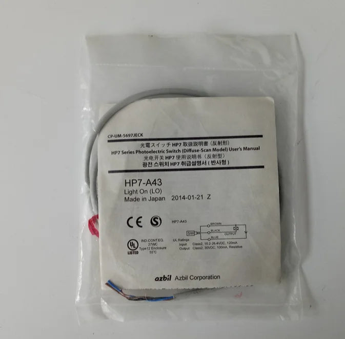 1PC New AZBIL HP7-A43 yamatake free shipping