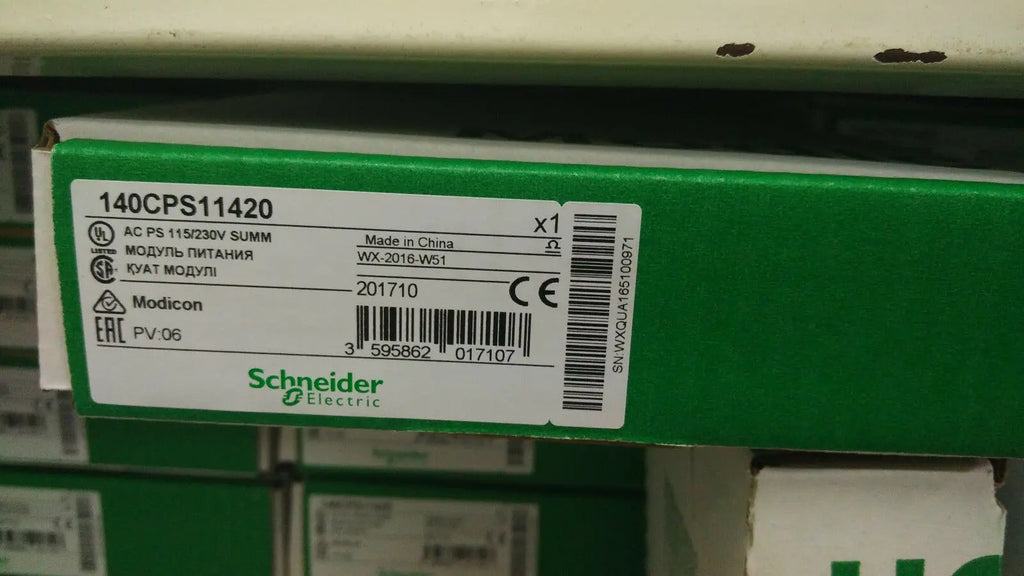 140CPS11420 1PC NEW Schneider PLC Modicon Quantum