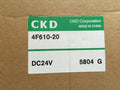 1PC  NEW  CKD  4F610-20-DC24V    4F610-20   DC24V   free  shipping