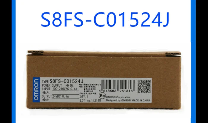 1PC  NEW   Omron   S8FS-C01524J     free  shipping