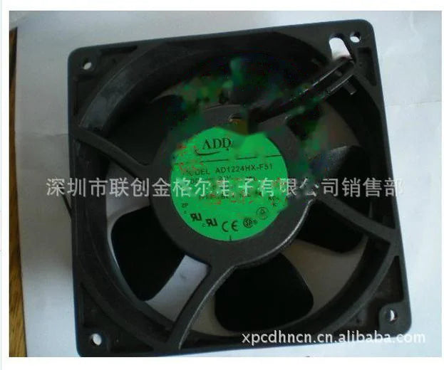 1pc new fan AD1224HX-F51 ADDA 24V 0.32A 120*120*38 freeship