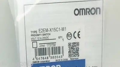 NEW IN Bag OMRON E2EM-X15C1-M1