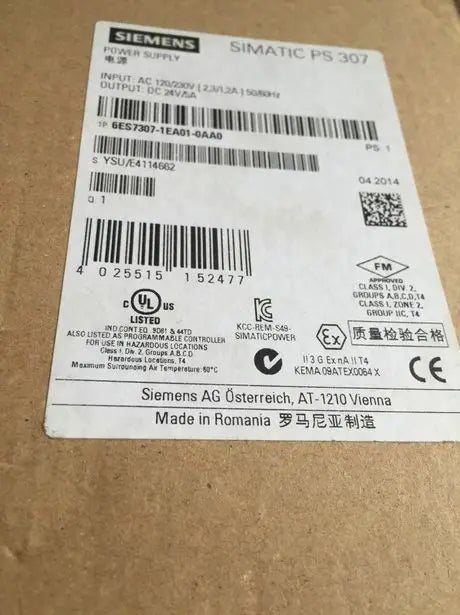6ES7 307-1EA01-0AA0 6ES7307-1EA01-0AA0 New Siemens Power Supply free ship