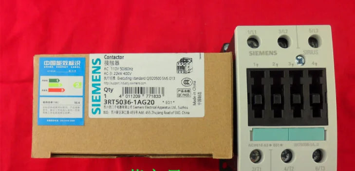 1pc      Siemens  3RT5036-1AG20  AC110V  Ac contactor  free shipping