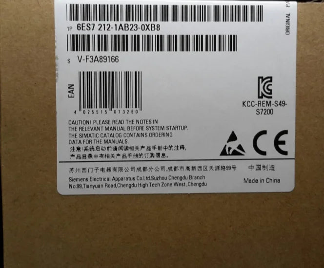 6ES7 212-1AB23-0XB0 6ES7212-1AB23-0XB0 1 PCS new SIEMENS free shipping