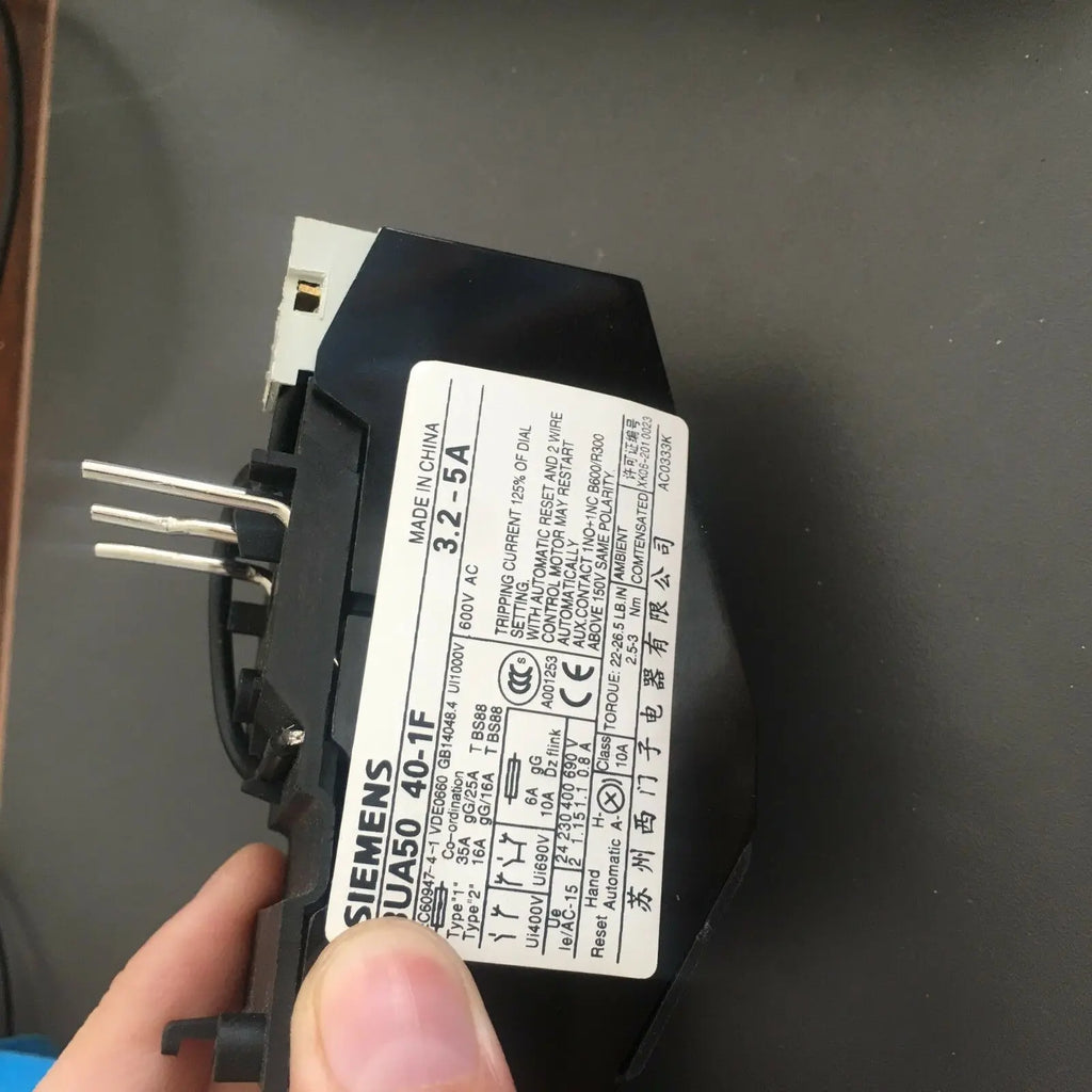 1pc      Siemens  3UA5040-1F  3.2-5A  3UA50 40-1F  Thermal relay  free shipping