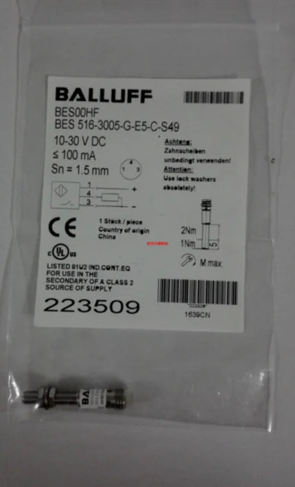 BES 516-3005-G-E5-C-S49 1PC NEW BALLUFF Proximity Switch free shipping