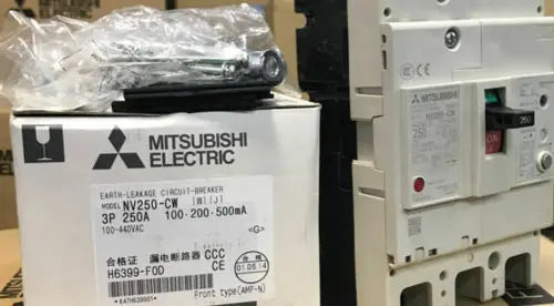 Mew  Mitsubishi  NV250-CW 3P 250A   circuit breaker  free shipping