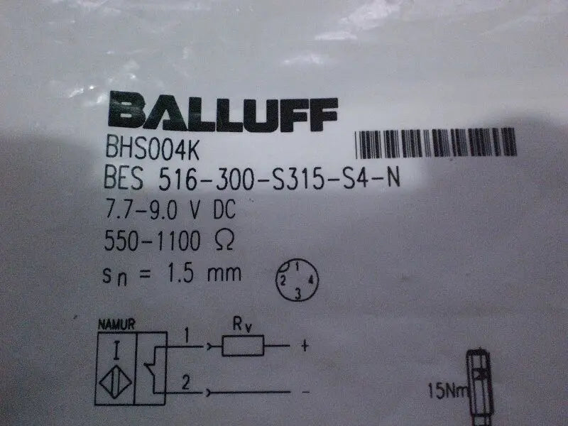 BES 516-300-S315-S4-N BES 516300S315S4N BALLUFF 1PC New
