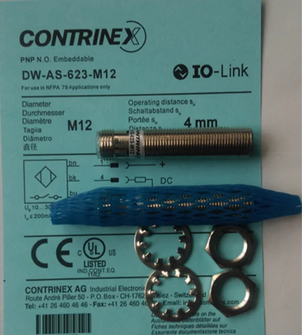 DW-AS-623-M12 DWAS623M12 1 PCS New Contrinex Proximity Switch free ship