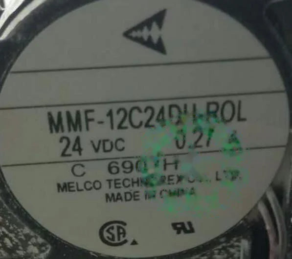 1pc new fan MMF-12C24DH-ROL 24VDC 0.27A 120*120*38 freeship