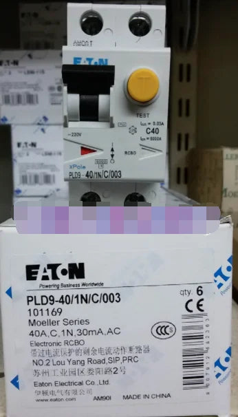 1PC NEW EATON MOELLER PLD9-40/1N/C/003 free shipping