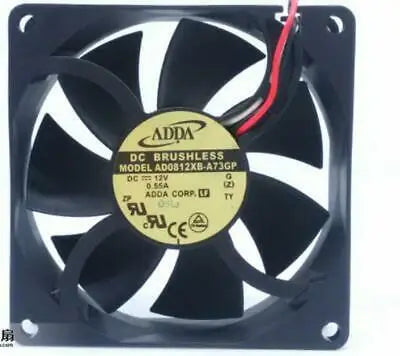1pc new ADDA 8025 AD0812XB-A73GP DC12V 0.55A 8CM
