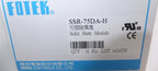 SSR-75DA-H SSR75DAH 1pcs NEW Fotek Soild State Relay free ship
