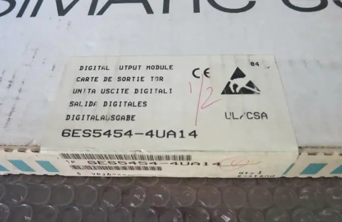 1PC  New in box Siemens 6ES5 454-4UA14 6ES5454-4UA14 Freeshiping