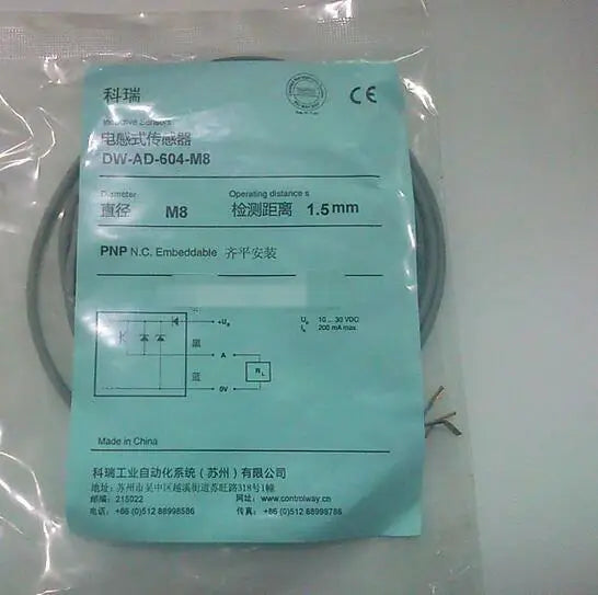 DW-AD-604-M8 DWAD604M8 Contrinex NEW IN BOX